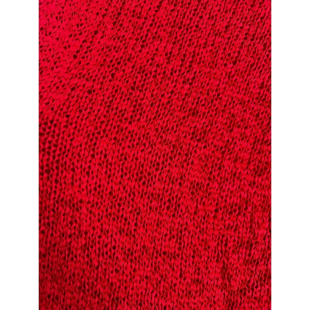 NWT J.Crew Montauk Relaxed Sweater in Red